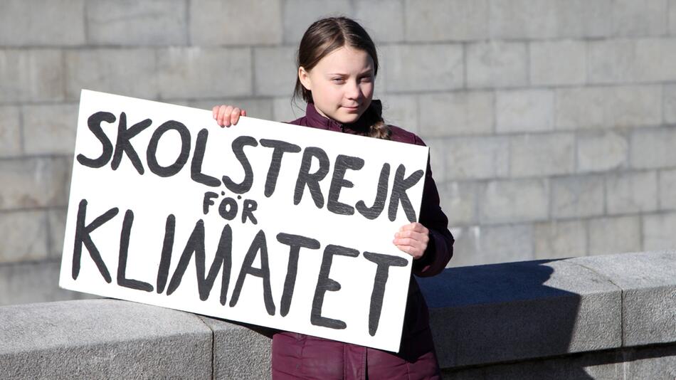 Greta Thunberg streikt weiter online