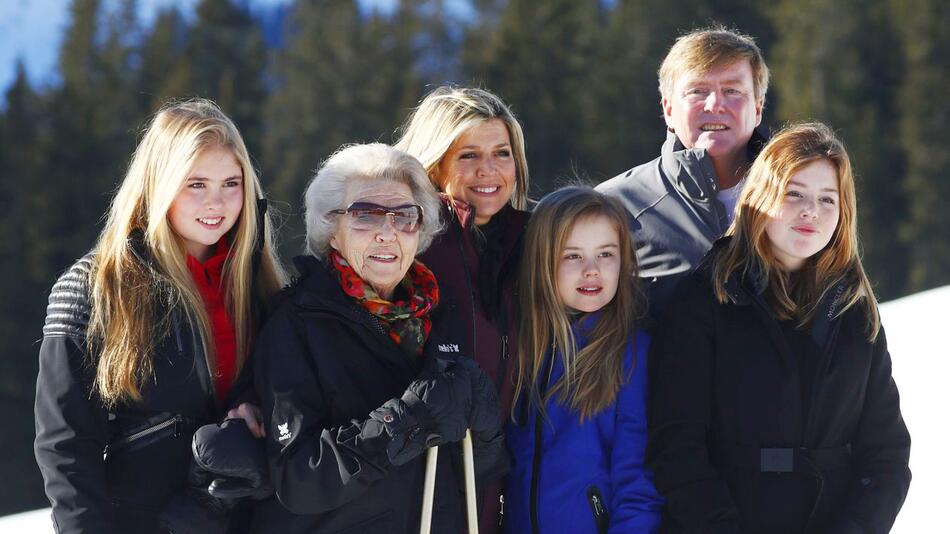 Niederländische Königsfamilie in Österreich