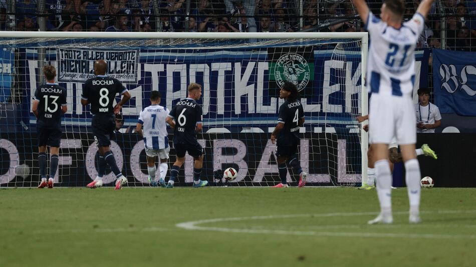 Gegen Bochum: Hertha mit dem ersten Tor der Saison
