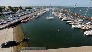 Sportboothafen an der Ostsee
