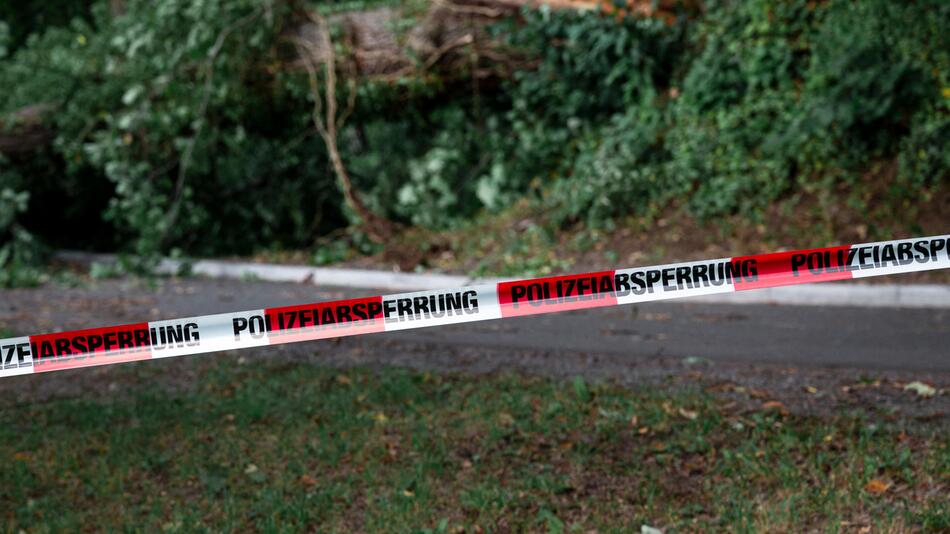 Mann auf Weg zum Kindergarten von Baumteilen getroffen und gestorben