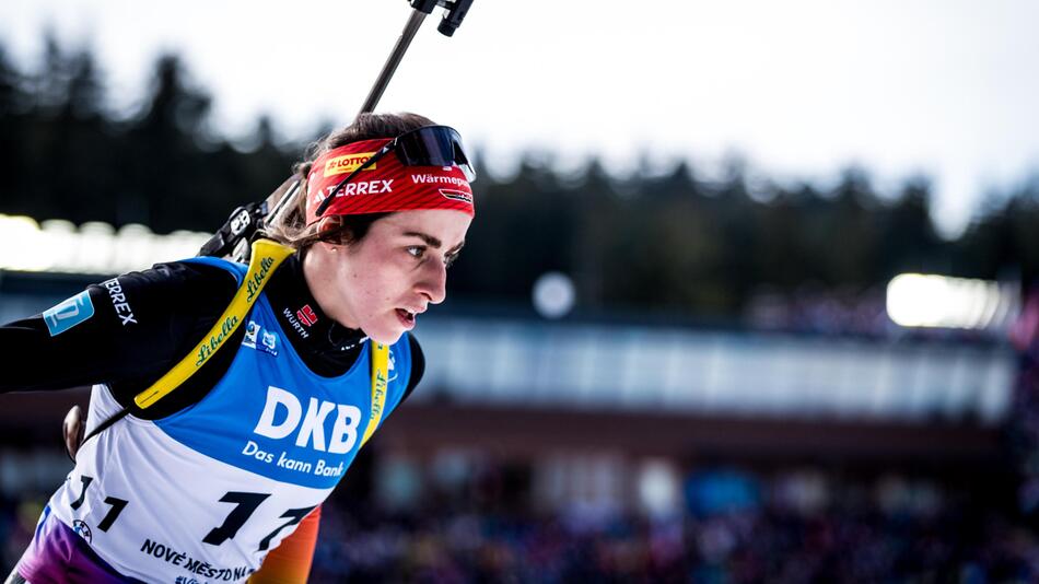 Vanessa Voigt nahm sich im vergangenen Sommer eine Biathlon-Pause