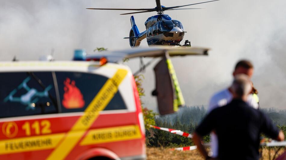Waldbrand bedroht Ortsteil – Alles Wichtige zur "Großschadenslage"