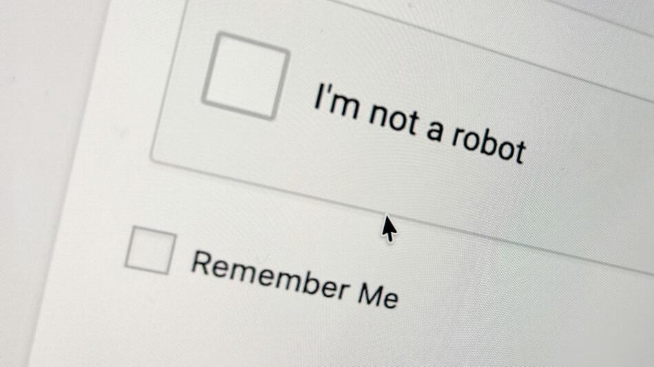 Verlangt das Captcha eine Tastenkombination? Dann sofort abbrechen