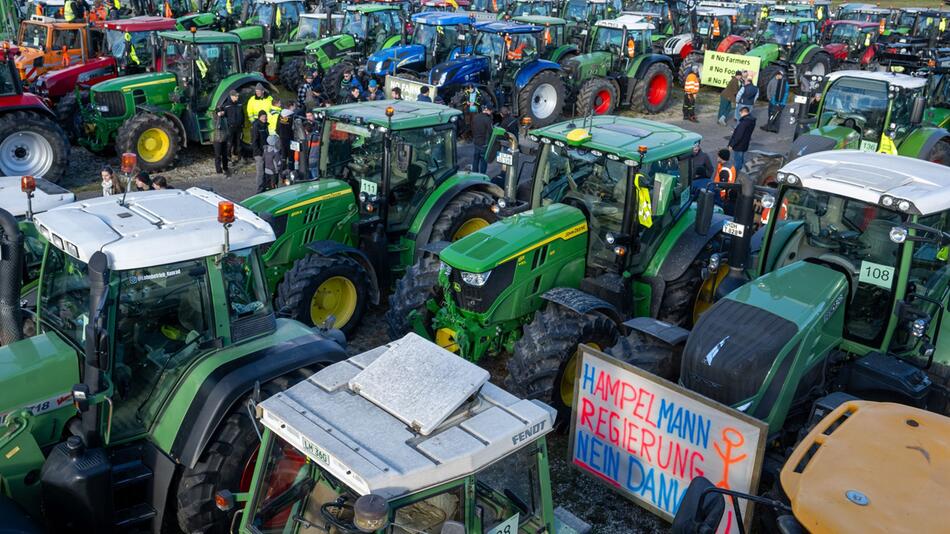 Protest der Landwirte - Günzburg