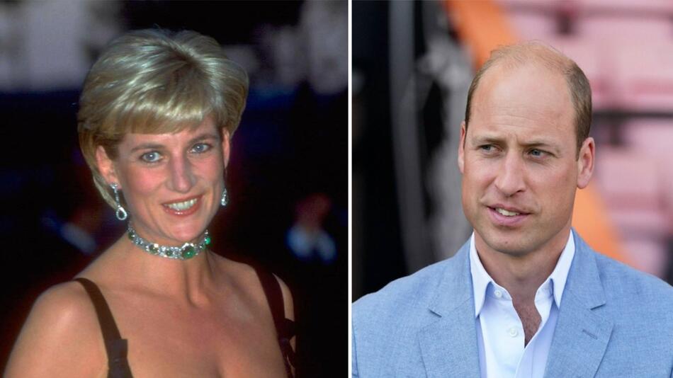 Prinzessin Diana und ihr Sohn Prinz William: Engagement für Obdachlose.