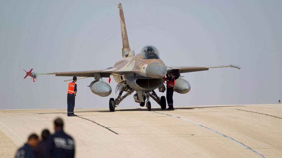 Israelischer F-16 Kampfjet