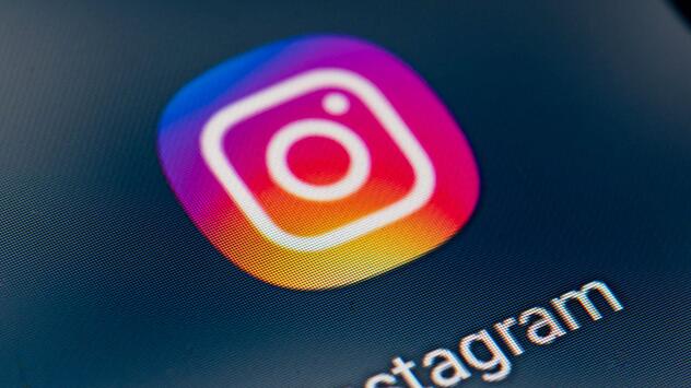 Logo von Instagram auf einem Smartphone