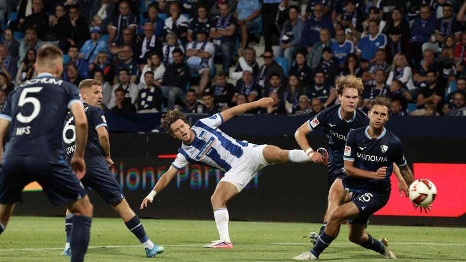 Gegen Bochum: Hertha mit dem ersten Tor der Saison