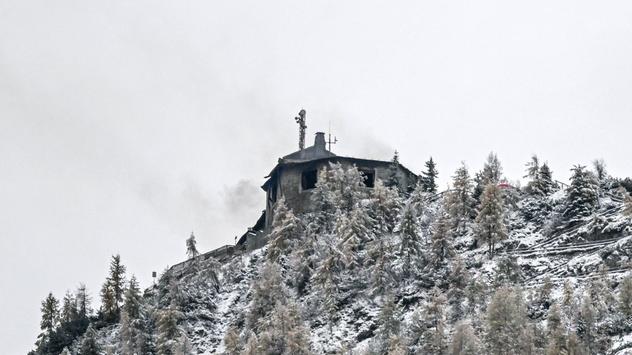 Kehlsteinhaus nach Großbrand schwer zerstört
