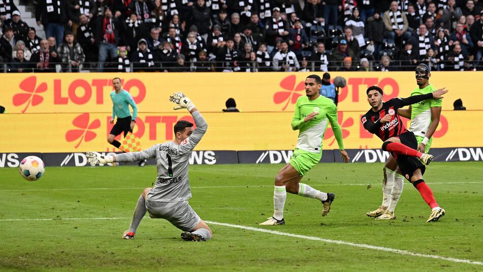 Eintracht Frankfurt gegen Vfl Wolfsburg