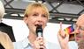 Sophie Koch mit Mikrophon