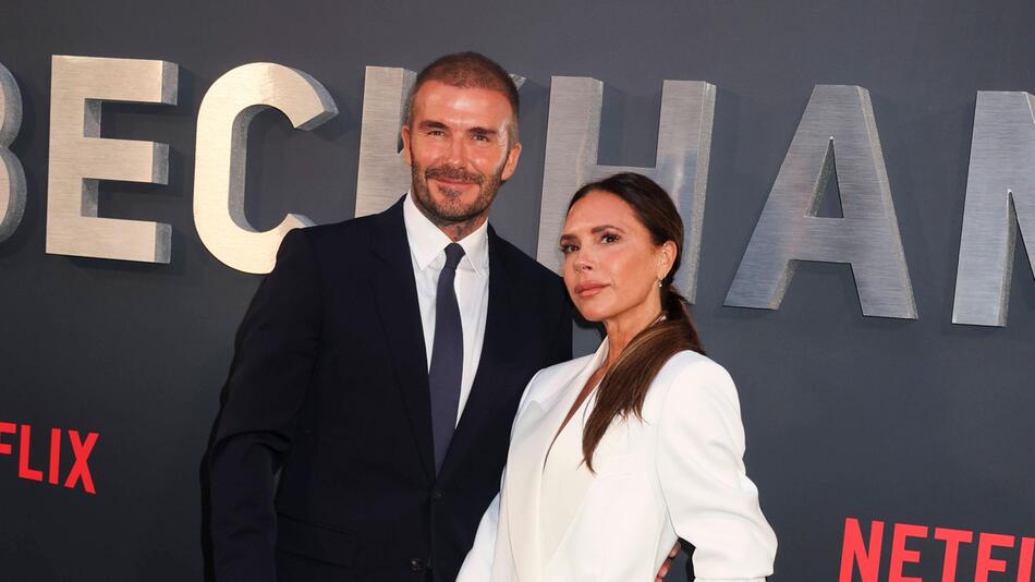 David Beckham und Victoria Beckham