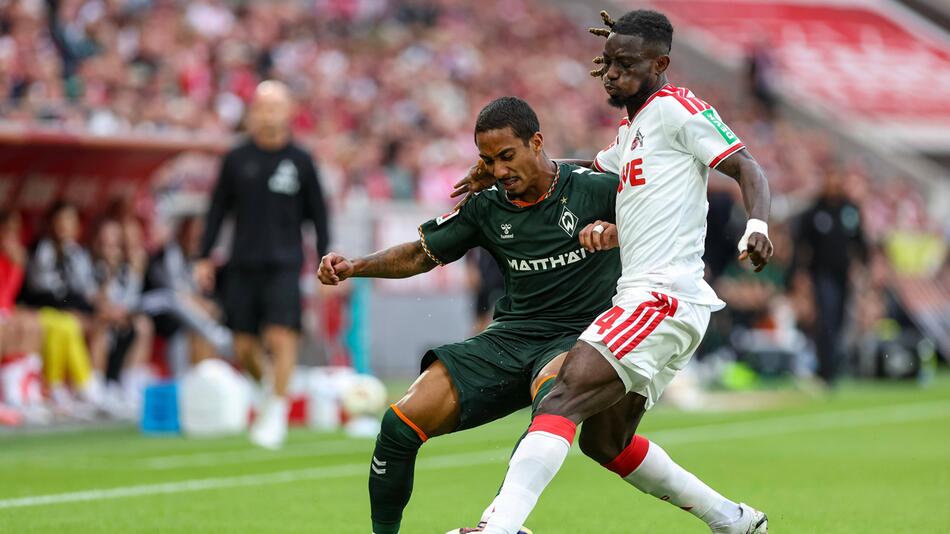 Elfer-Fehlschuss weggesteckt: Köln geht gegen Bremen früh in Führung