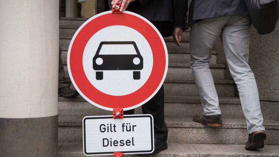 Dieselfahrverbotsschild