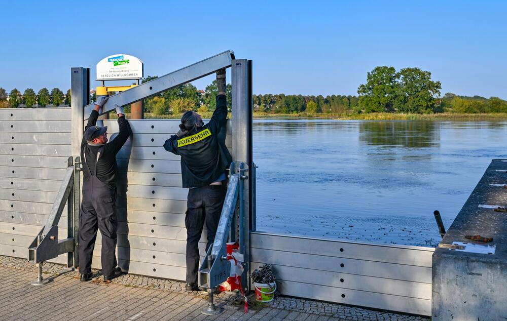 Hochwasser in Brandenburg