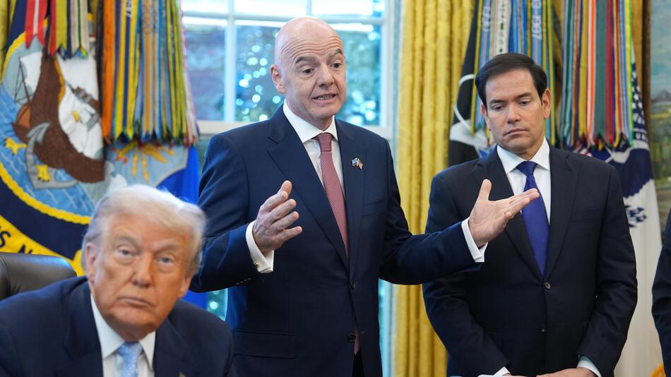 Hat sich FIFA-Boss Infantino hilfesuchend ans Weiße Haus gewandt?