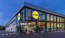 Lidl-Filiale bei Abendstimmung