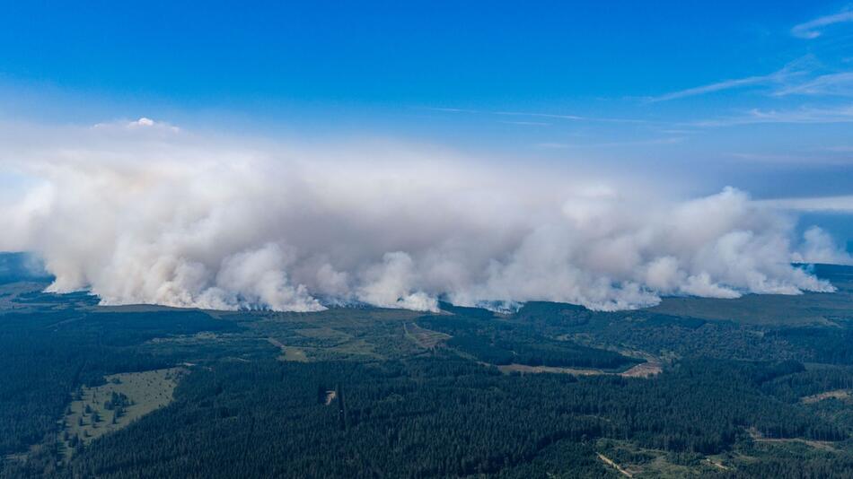 Angst vor der Feuerfront