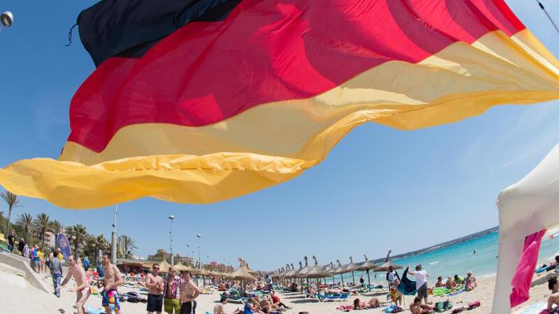 Deutsche Urlauber auf Mallorca