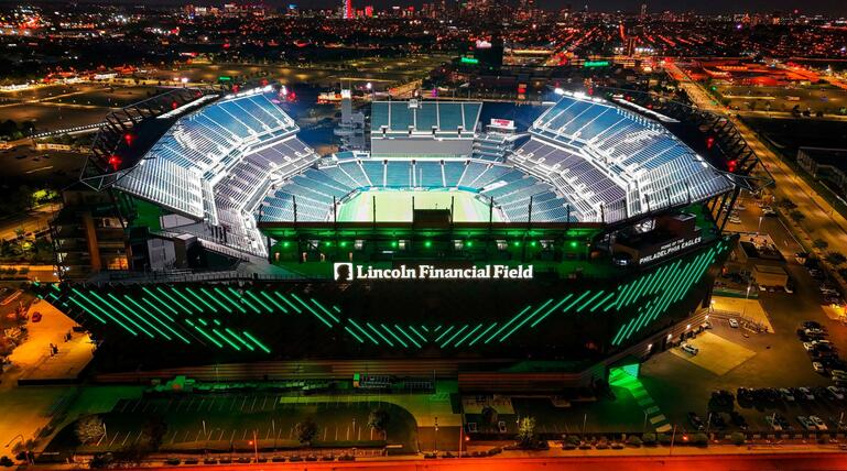 Lincoln Financial Field in Philadelphia