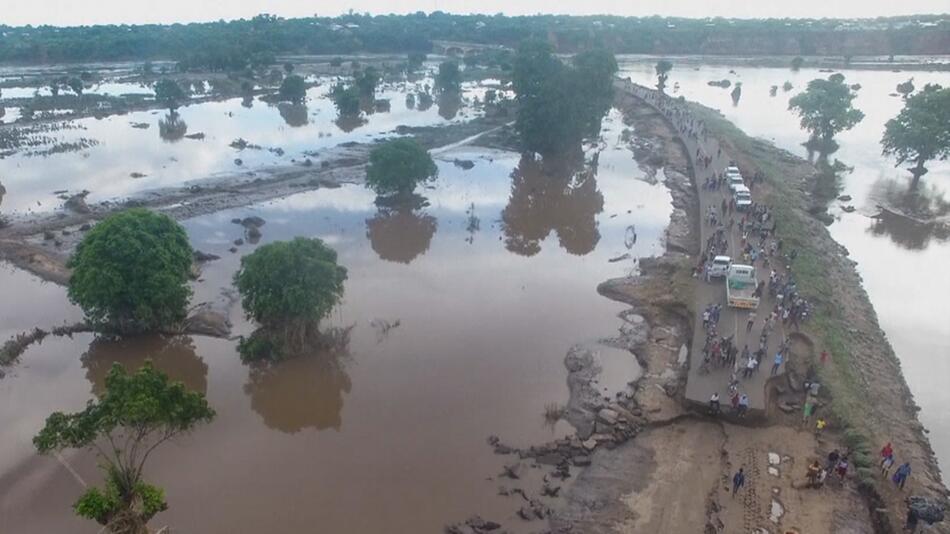 Malawi, Flut, Hochwasser, Überschwemmung, Katastrophe, Tropensturm, Ana, Chikwawa, 2022