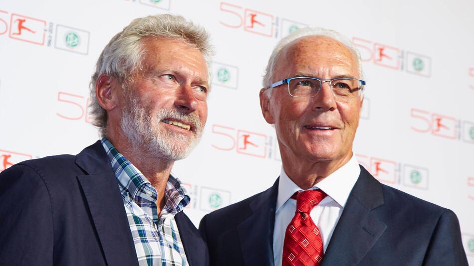 Paul Breitner und Franz Beckenbauer