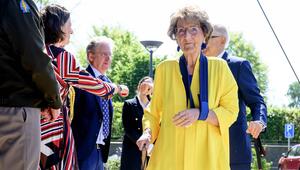 Prinzessin Margriet wählte einen farbenfrohen Look.