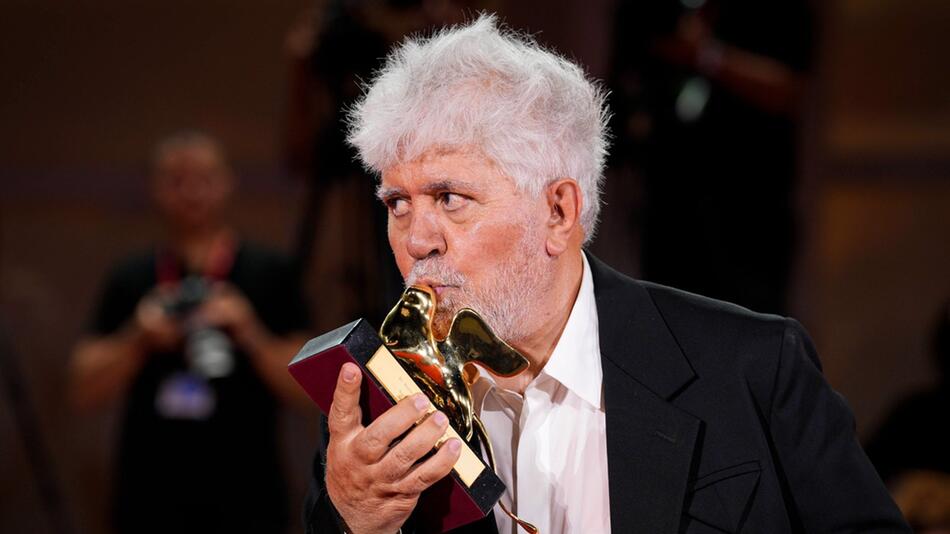 Filmfestival von Venedig: Pedro Almodovar hat den Goldenen Löwen gewonnen.