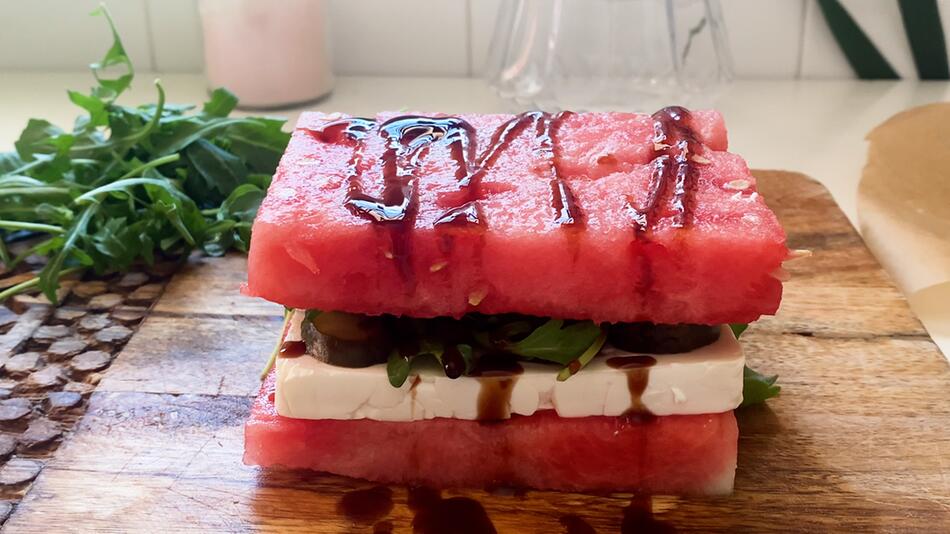 Eklig oder überraschend lecker? Das gehypte Wassermelonen-Sandwich