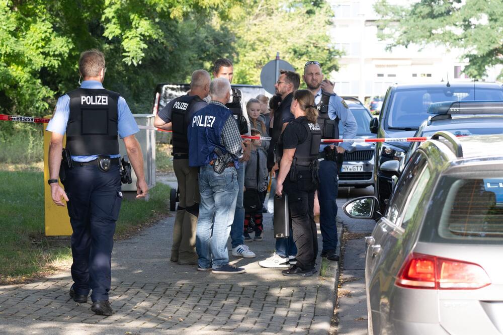 Polizeieinsatz in Hoyerswerda