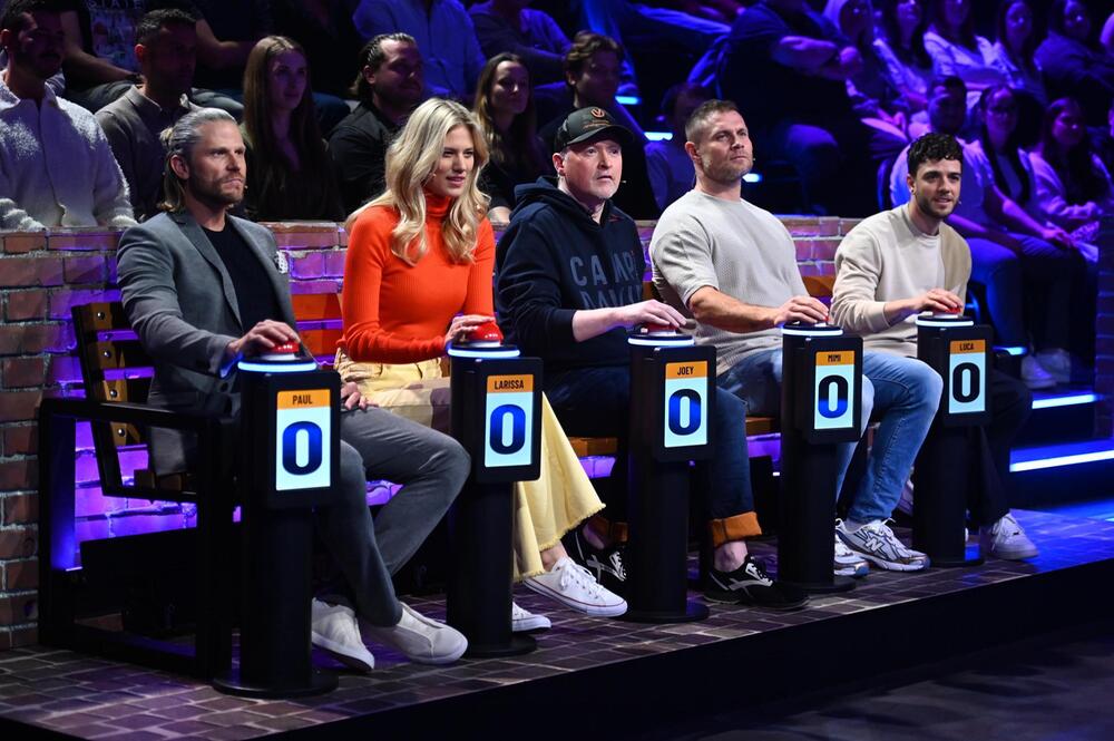 Paul Janke, Larissa Marolt, Joey Kelly, Mimi Kraus und Luca Hänni