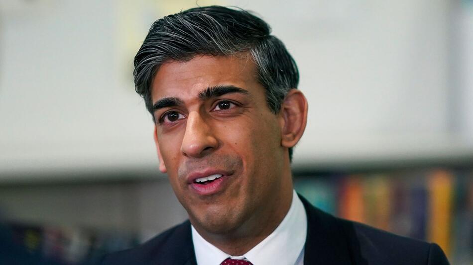 Britischer Premierminister Rishi Sunak