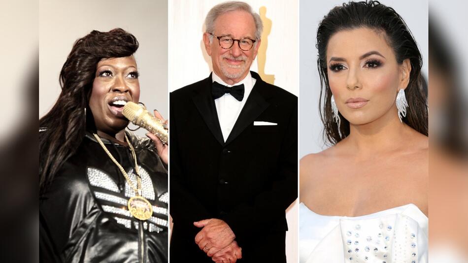 Missy Elliott, Steven Spielberg und Eva Longoria werden im Weißen Haus geehrt.