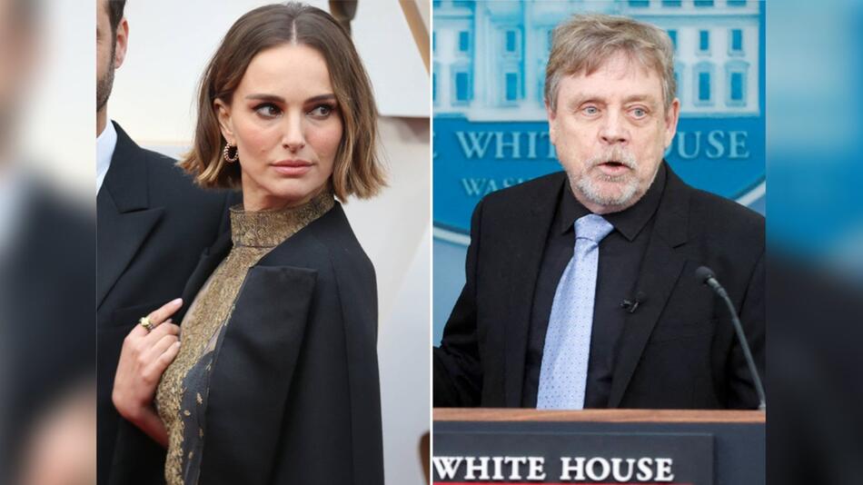 Natalie Portman und Mark Hamill haben auf sehr unterschiedliche Weise den "Star Wars"-Tag gefeiert.