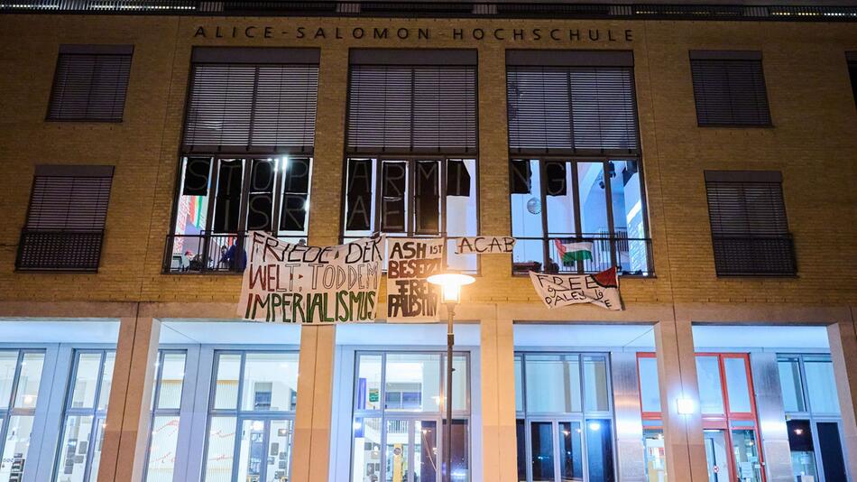 Besetzung eines Hörsaals an der Alice-Salomon-Hochschule