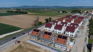 Flächenverbrauch in Hessen - Neubausiedlung