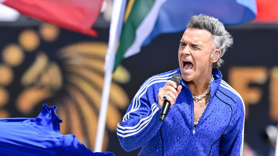 "Kein Problem, ich hab mehr davon" - Was fiel Robbie Williams aus der Nase?