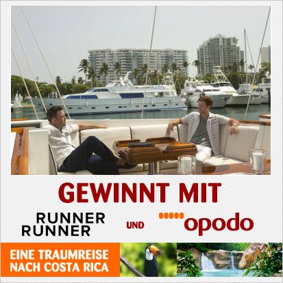 "Runner Runner": Gewinnen Sie eine Reise nach Costa Rica!