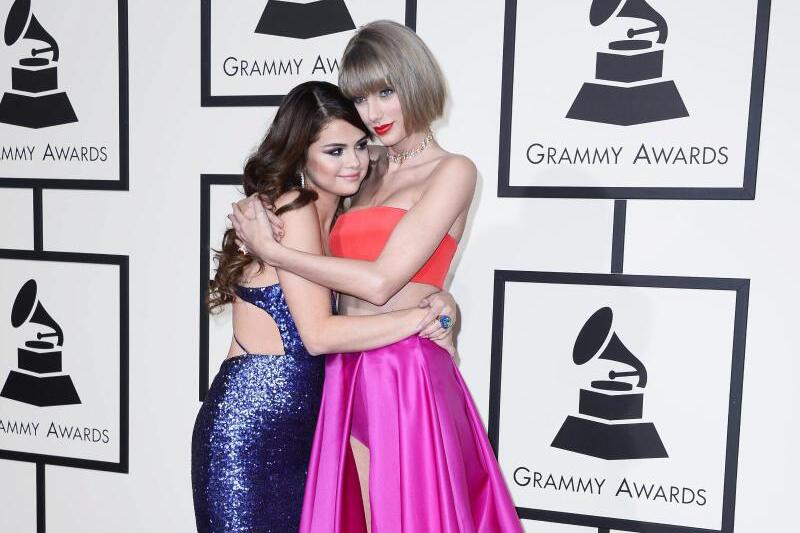 Grammy Awards - Taylor Swift + Selena Gomez