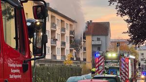 Brand in Regensburg