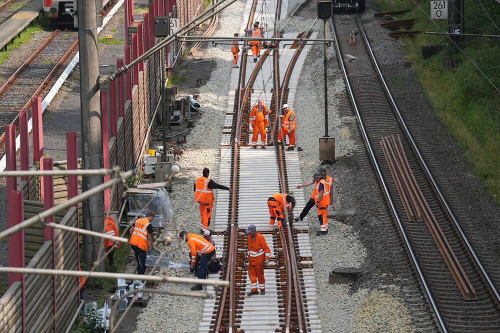 Bahn-Bauarbeiten zwischen Hamburg und Berlin