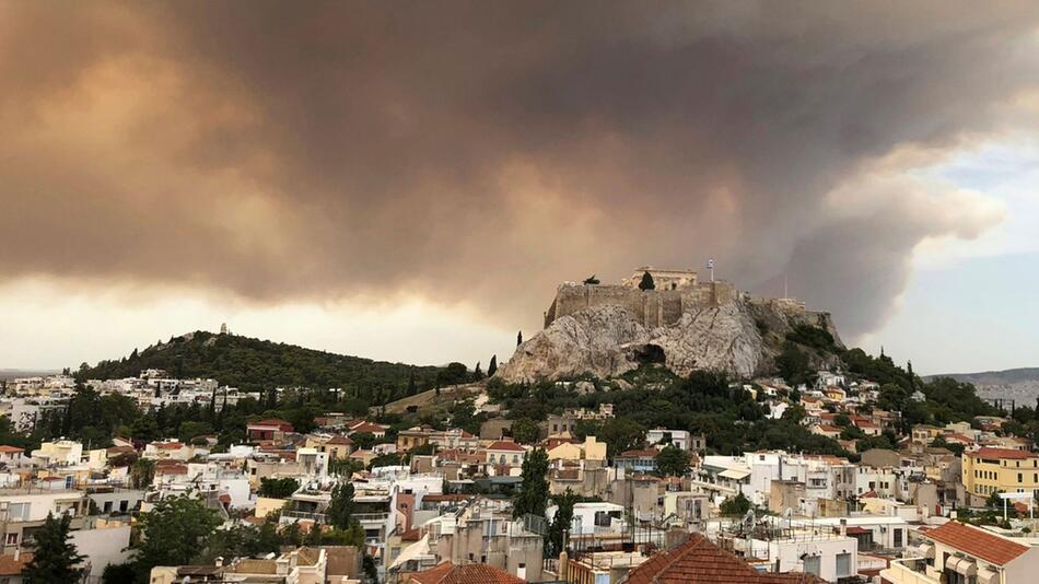 Großbrand in Griechenland