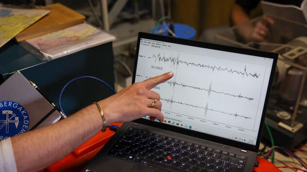 Seismologen bei der Arbeit