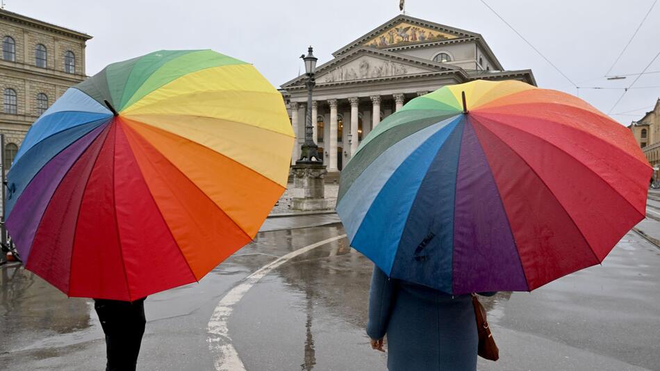 Regenwetter in München