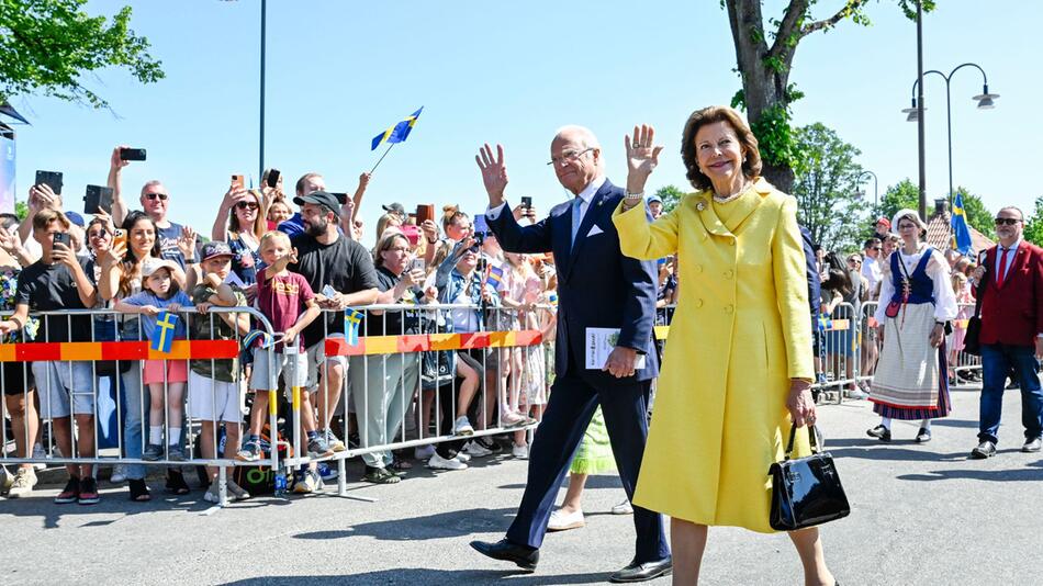 Royals am Nationalfeiertag in Schweden