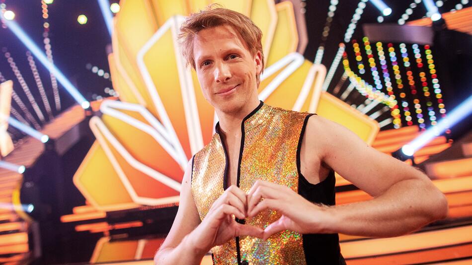 Moderator Oliver Pocher bei Tanzshow Let's Dance