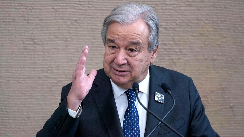 Guterres: Brände in Nahost sind zu Inferno geworden