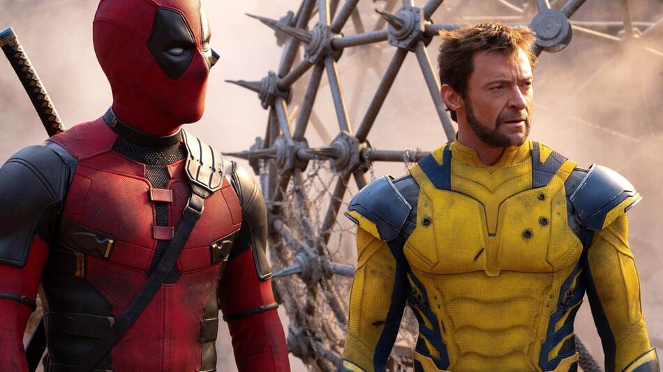 Neu im MCU: Ryan Reynolds (l.) als Deadpool und der legendäre Hugh Jackman als Wolverine.