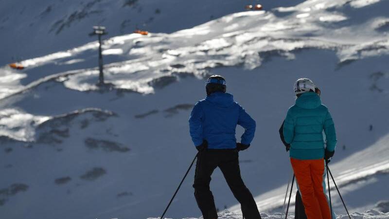 Skifahren auf der Zugspitze